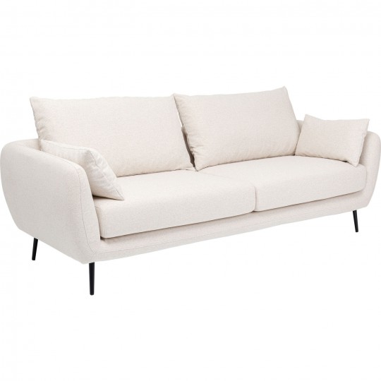 Canapé Amalfi 2-places crème 219cm