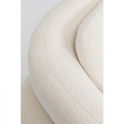 Canapé Peppo 2-places blanc 182cm