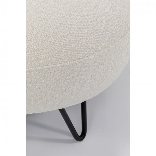 Sofá 2 lugares Peppo Branco 182 cm