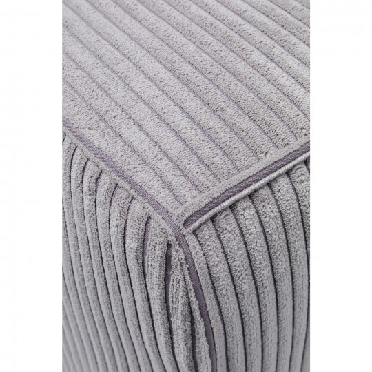 Sofá 3 lugares Cubetto Cord Cinzento Claro 220 cm Sofá 3 lugares Cubetto Cord Cinzento Claro 220 cm