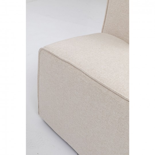 Chaise Long Infinity Ottomane Creme Direito 182cm