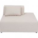 Infinity Elements méridienne droite semi crème 120