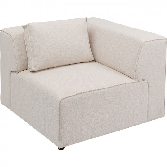 Infinity de canto 100 cm Elements Creme Direito