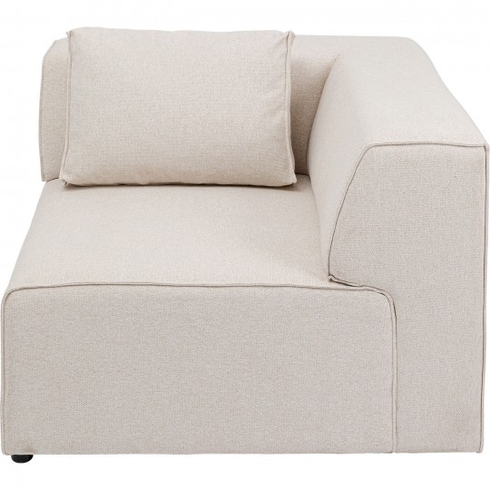 Infinity de canto 100 cm Elements Creme Direito