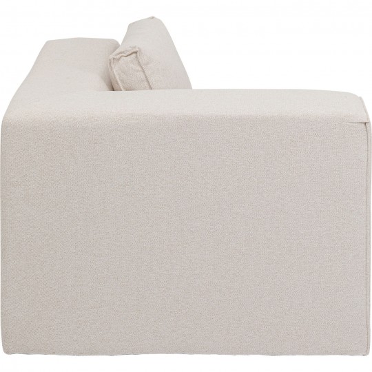 Infinity de canto 100 cm Elements Creme Direito