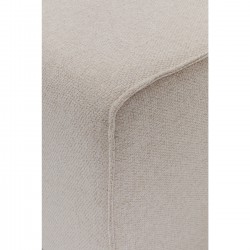 Infinity Elements pouf crème 68x100cm