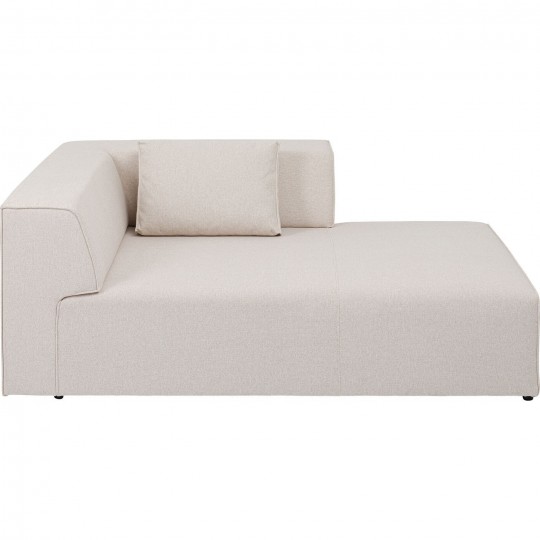 Infinity Elements méridienne droite crème 182cm Infinity Elements méridienne droite crème 182cm