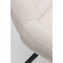 Chaise pivotante Blade crème