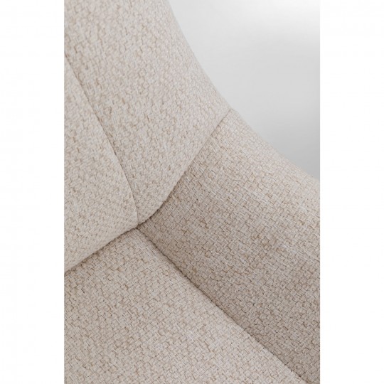 Chaise pivotante Blade crème