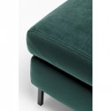 Tabouret Gianni velours vert foncé