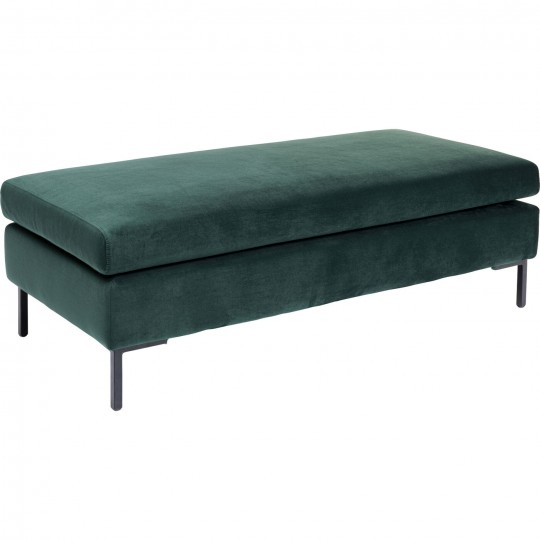 Banco Gianni Velvet verde escuro